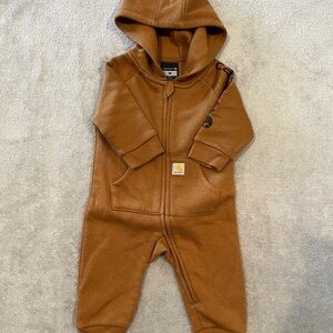 NWOT 3M Carhartt Fleece Coverall in Tan